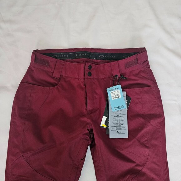 Oakley Women's Rhone Tippy Toe Biozone Insulated Snow Ski Pants Size Medium NWT - Picture 4 of 16